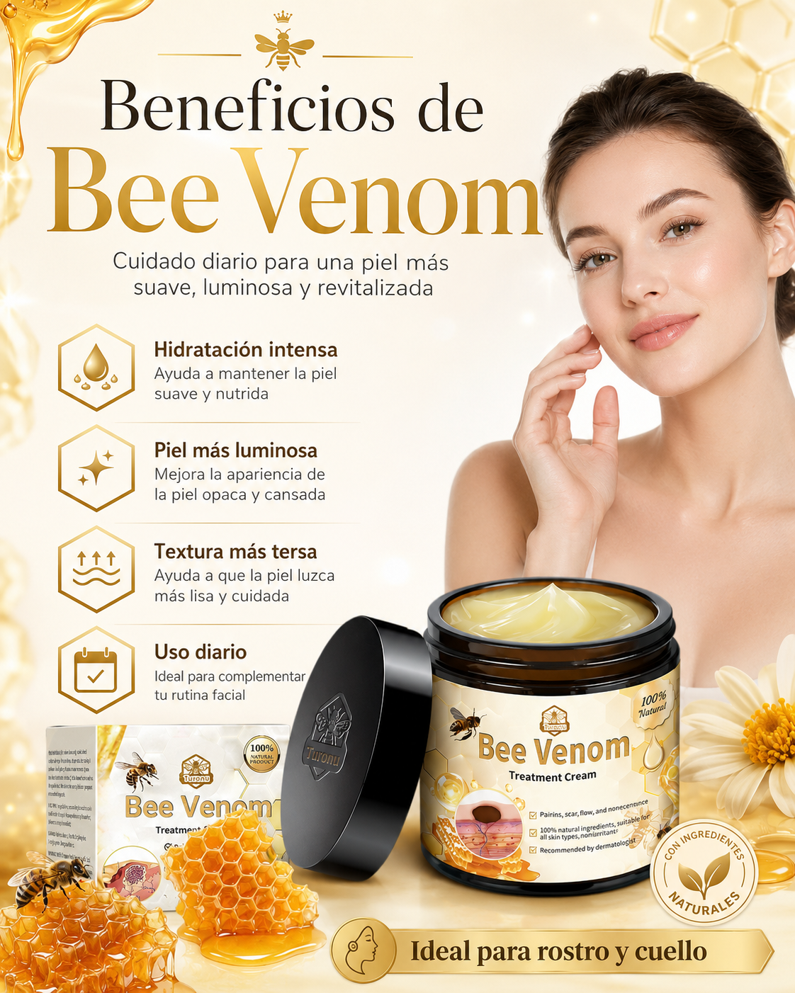 Crema Facial Bee Venom