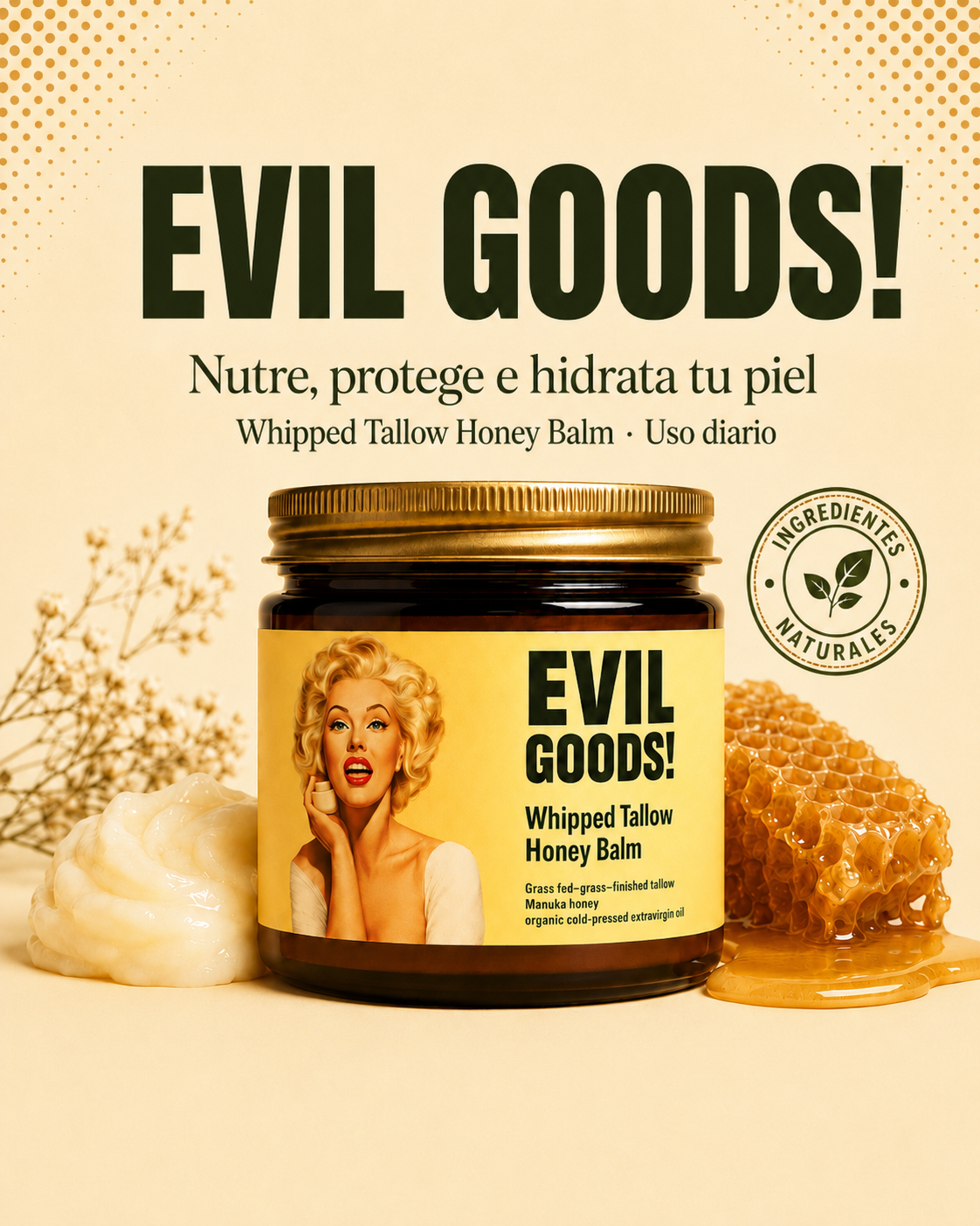 EVIL GOODS - Crema de Sebo De Res