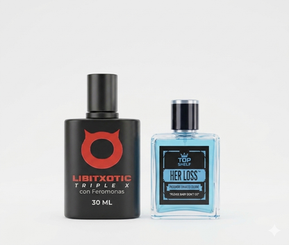 KIT FEROMONAS - HER LOSS + LIBIXOTIC BLACK